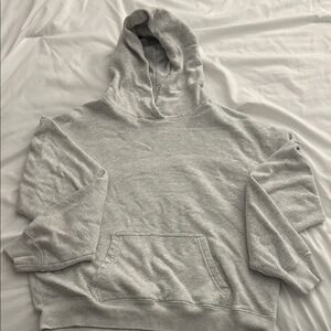 Hollister Light Gray Men's Hoodie Sweater